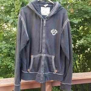 True Religion Xxl Black Hoodie 